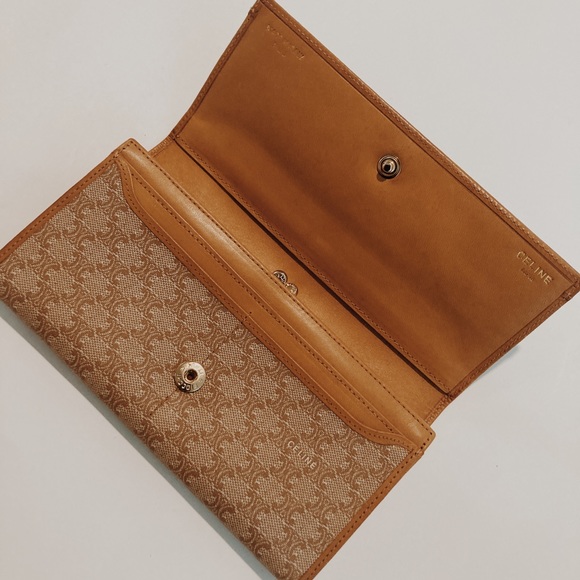 Vintage Celine Macadam Long Wallet - Picture 4 of 10